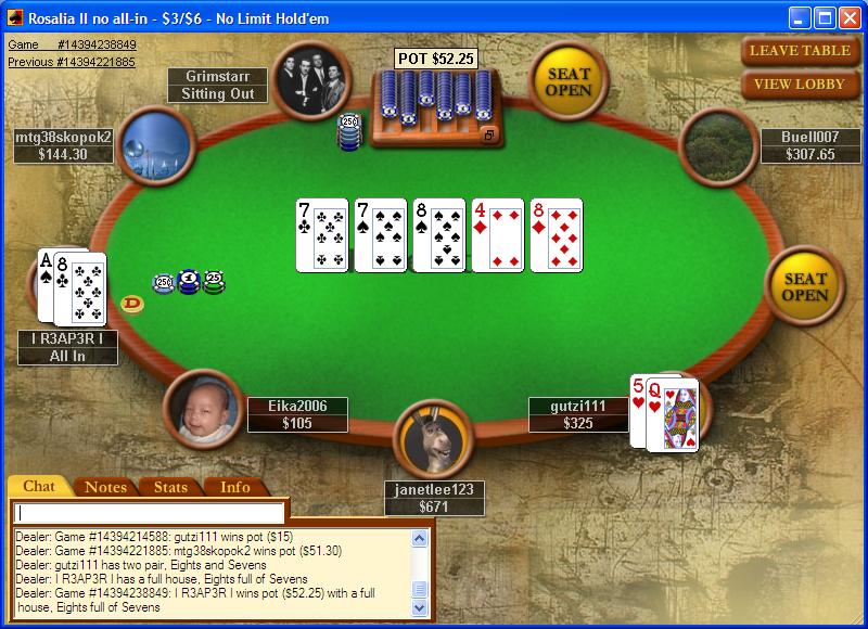 PokerStars Screenshot